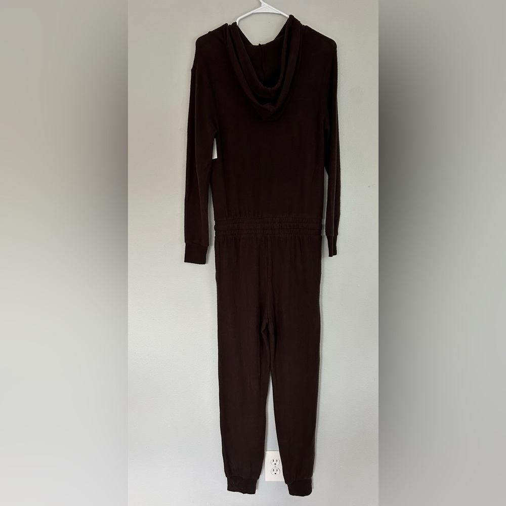 NWT Theo & Spence Yummy one piece jumpsuit. Chocolate brown, women’s size small. - Picture 3 of 8